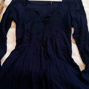 Purple Snow Romantic Dress